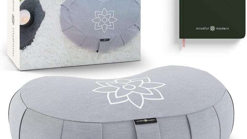 Unleash the Power of Meditation with the Mindful & Modern Large Meditation Cushion