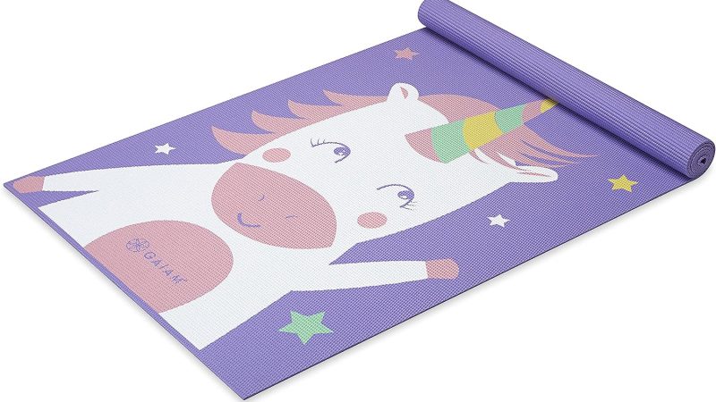 Gaiam Kids Yoga Mat: A Fun and Healthy Way for Children to Learn Yoga