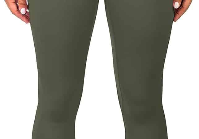 OASISWORKS Women’s High Waisted Yoga Pants 7/8 Length Leggings – The Perfect Workout Companion