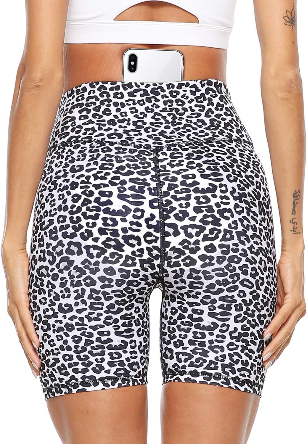 PERSIT Women's High Waist Print Workout Yoga Shorts: A Review of Comfort and Functionality