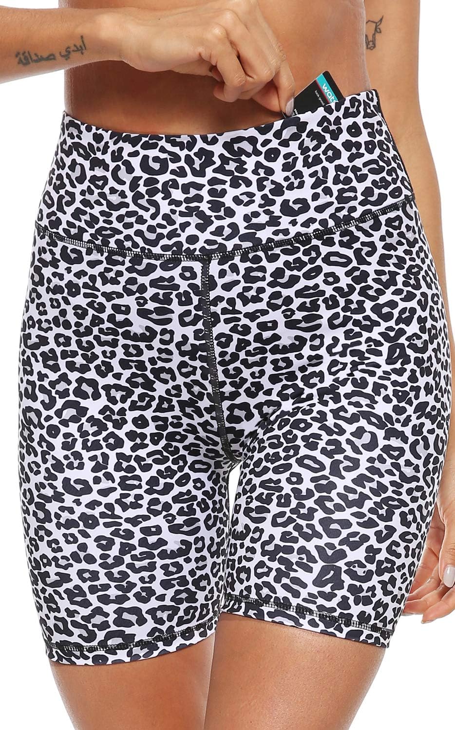 PERSIT Women's High Waist Print Workout Yoga Shorts: A Review of Comfort and Functionality