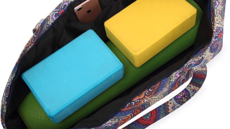 ELENTURE Large Yoga Mat Bag: The Perfect Yoga Companion for Every Enthusiast