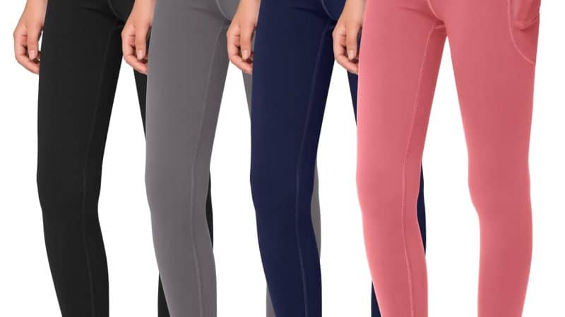 MIRITY Girls Athletic Leggings with Pockets: The Perfect Workout Companion for Active Kids