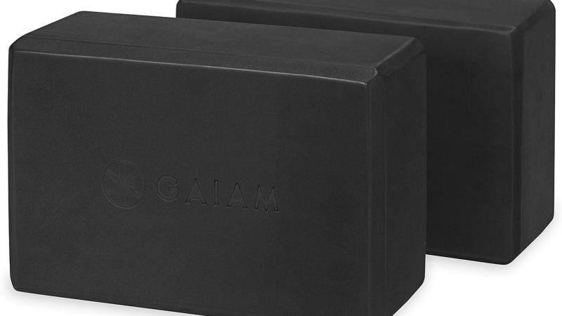 Gaiam Essentials Yoga Block (Set Of 2) – The Perfect Support for Your Yoga Practice