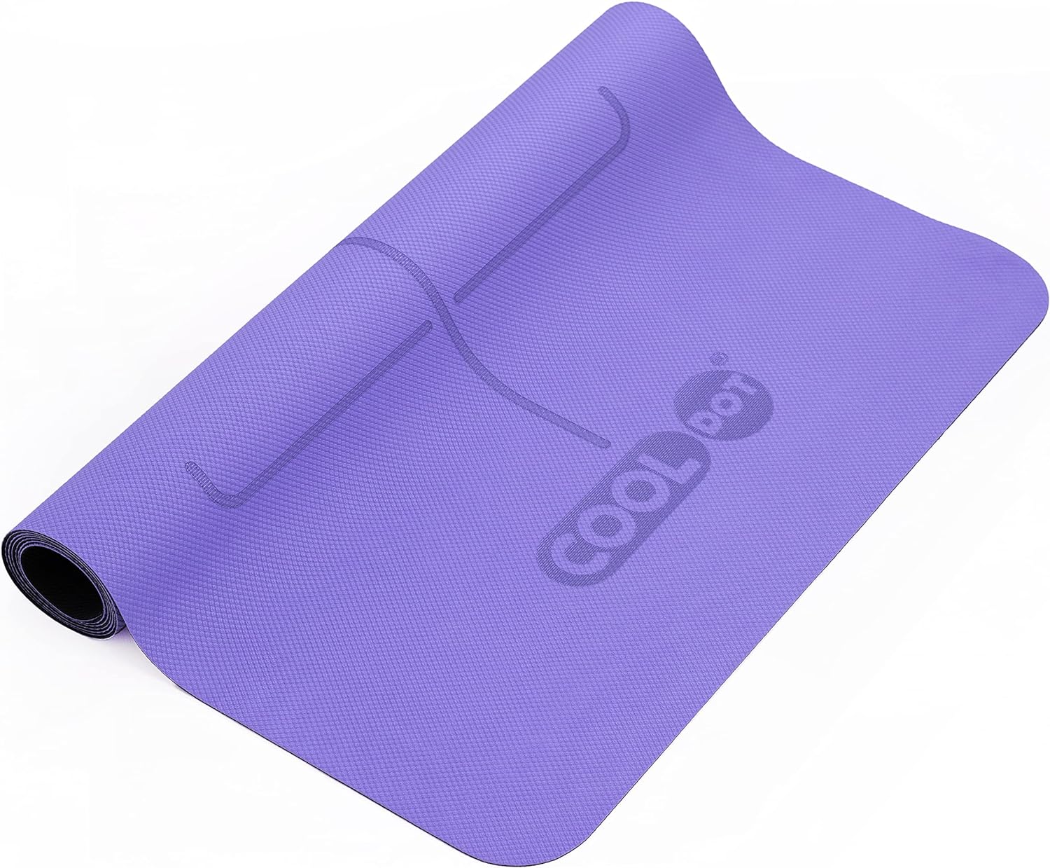 COOLDOT Alignment Yoga Mat - The Perfect Yoga Mat for Enhanced Alignment and Stability