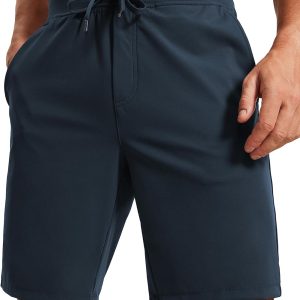 CRZ YOGA Men’s Four-Way Stretch Workout Shorts – The Perfect Athletic Shorts for Versatile Performance