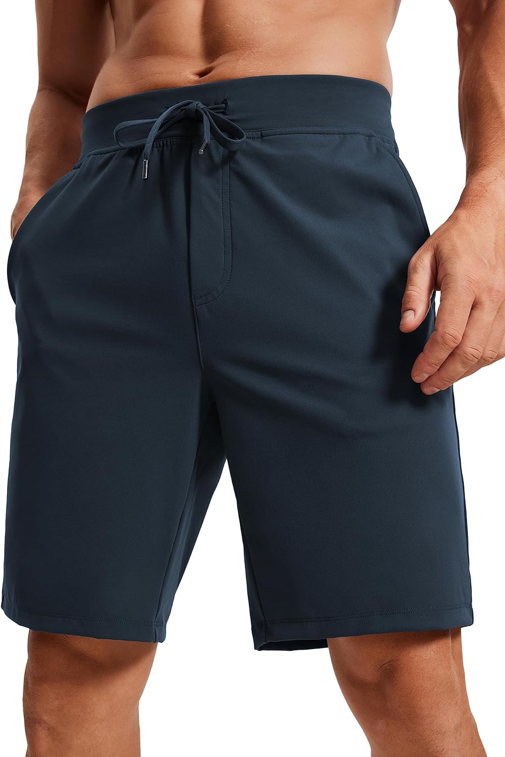 CRZ YOGA Men’s Four-Way Stretch Workout Shorts – The Perfect Athletic Shorts for Versatile Performance